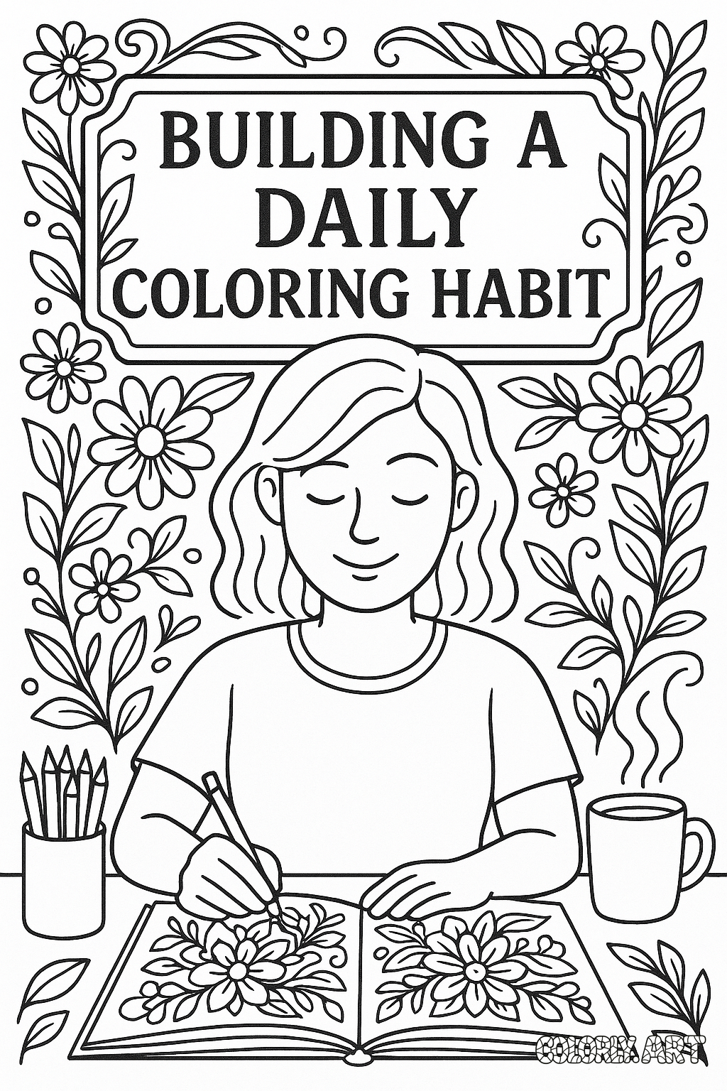 Image for Building a Daily Coloring Habit: Tips for Creativity and Calm